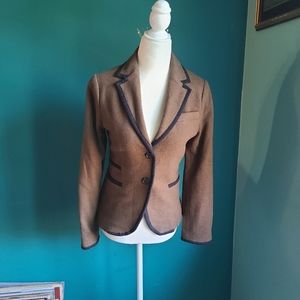 J Crew Olive wool Schoolboy Blazer size 4